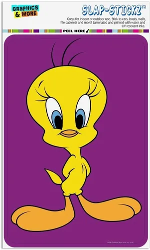 Vista 13 de GRAPHICS & MORE Looney Tunes Tweety Bird Home Business Office Sign