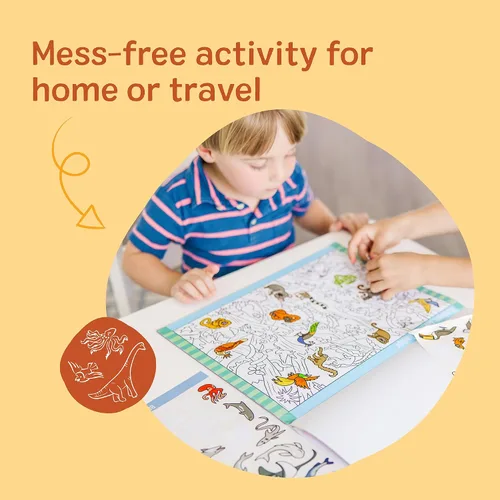 Vista 5 de Melissa & Doug Seek & Find Sticker Pad Animales Juguete de Actividad