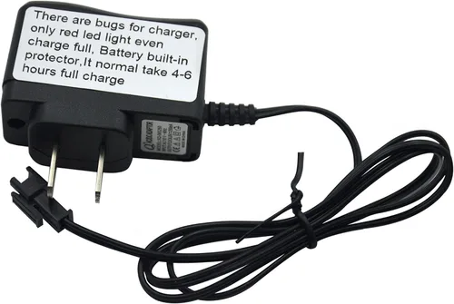 Vista 2 de Blomiky 1 paquete DC 6V 200mA AC 110V US adaptador cargador para 6V AA 700mAH 800mAH 2200mAh Ni-CD Ni-Mh batería 1:18 Stunt RC Speed Buggy Car