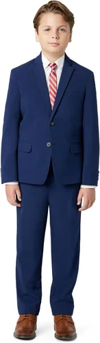 Vista 7 de Van Heusen Boys' Flex Stretch Suit Jacket Gris Oxford