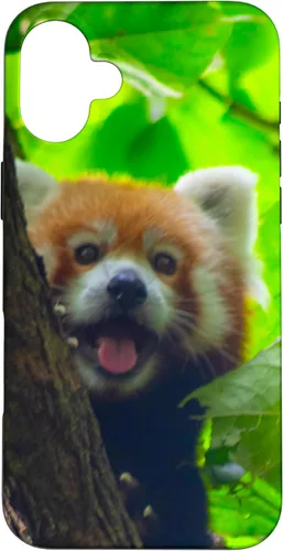Vista 23 de Cute Funny Red Panda Smiling Tree Animal Nature Lover Gift Case for iPhone 17