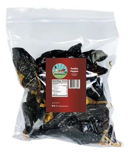 Vista 8 de Chile Pasilla Pepper (Pasilla Negro)/ Pesos: 4 oz, 8 Oz, 1 Lb, 2 lbs, 5 lbs y 10 lb!! (1 lb)