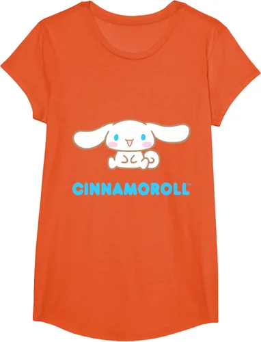 Vista 42 de Cinnamoroll Character Front and Back T-Shirt S Negro