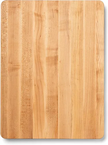 Vista 12 de John Boos Serie Chop-N-Slice Tabla de Cortar Cuadrada de Madera de Arce 10"x10" – 1" de Grosor, Bloque de Carnicero Reversible de 4 libras