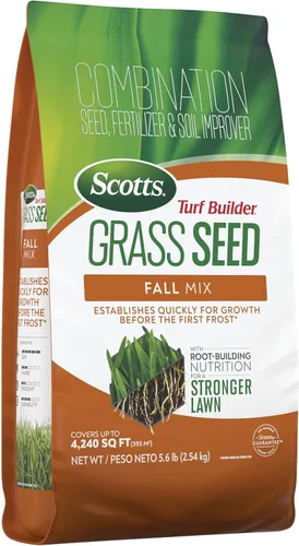 Vista 5 de Scotts Turf Builder - Mezcla de semillas de césped para otoño, 5.6 libras.