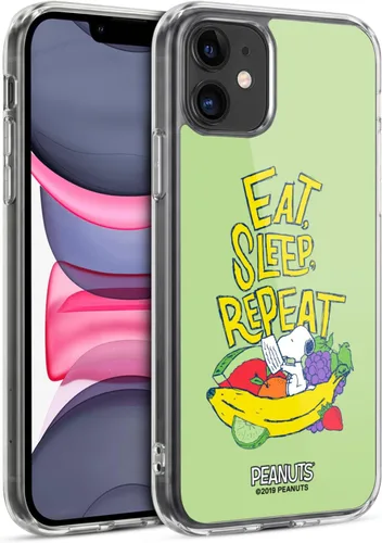 Vista 170 de Head Case Designs Funda de gel suave con licencia oficial de Peanuts Charlie y Snoopy Naturally Sweet compatible con Apple iPhone 7 Plus/iPhone 8