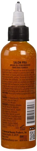 Vista 2 de Salon Pro Comida capilar Aceite de argán 4 Oz