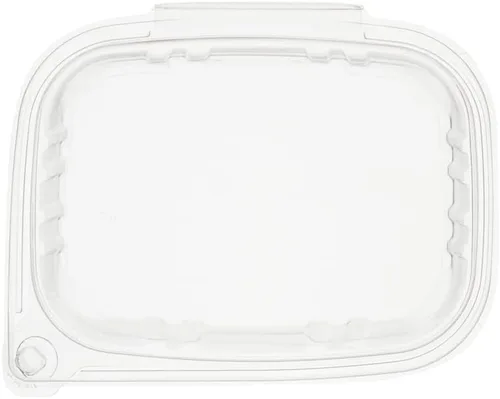 Vista 13 de Restaurantware Tamper Tek - Contenedores para llevar de 8 onzas, 100 recipientes a prueba de manipulaciones, tapa con bisagras, recipientes