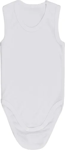 Vista 3 de ToBeInStyle Paquete de 4 mamelucos de una pieza con camiseta sin mangas para bebé niño