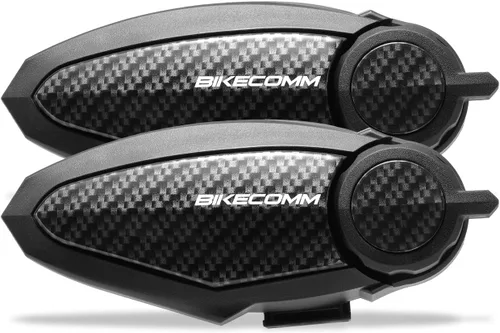 Vista 11 de BIKECOMM BK-S2 Intercomunicador de auriculares Bluetooth para motocicleta, altavoces inalámbricos de alcance de 3,937.0 ft, sistema de comunicación