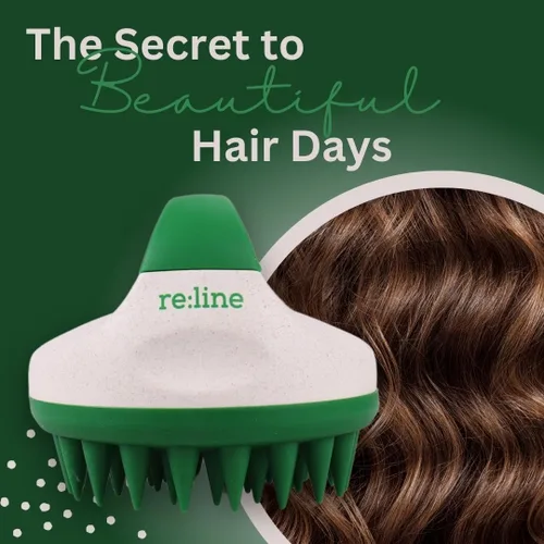 Vista 5 de Paisle Botanics Cepillo de champú para el crecimiento del cabello, cepillo de champú para adelgazamiento del cabello y pérdida de cabello