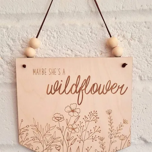Vista 9 de 13 plantillas de flores silvestres, plantillas de flores para pintar madera, reutilizables, plantas de campo florales de primavera, plantillas