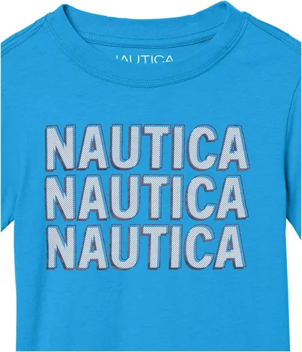 Vista 3 de Nautica Camiseta de manga corta con cuello redondo para niño