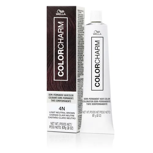 Vista 32 de COLORCHARM - Tinte permanente para el cabello, tinte para el cabello para cobertura de canas, añade brillo, 2 onzas Shea Butter Free of ammonia