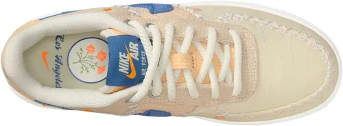 Vista 3 de Nike Air Force 1 CT3839 107 - Tenis para niños grandes, blanco espuma rosada