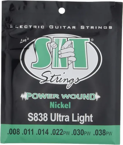 Vista 11 de SIT Strings - Cuerdas de guitarra eléctrica entorchadas de níquel Power Wound (S.I.T.), 7 cuerdas Extra Light 9-54, S7954