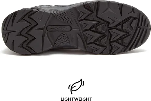 Vista 6 de HI-TEC Ravus WP - Botas de senderismo impermeables para hombre, ligeras y transpirables para exteriores