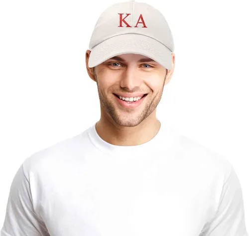 Vista 5 de DALIX Kappa Alpha Order - Gorra bordada, diseño de letras griegas