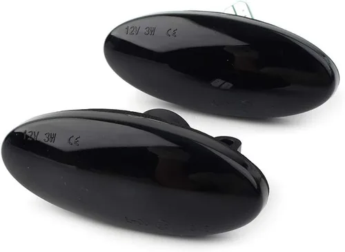 Vista 4 de Indicadores de señal de giro secuenciales automáticos para automóvil, luz de marcador lateral para Nissan Cube, Juke, Leaf, Micra K12/K13, Note E11