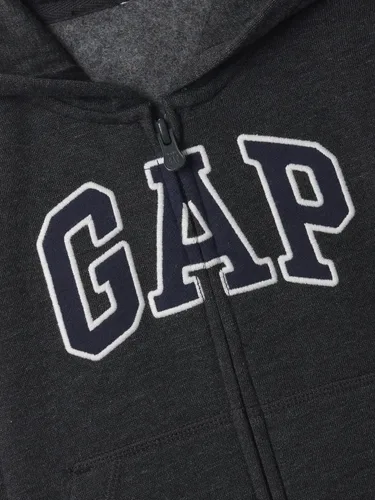 Vista 3 de GAP - Sudadera con capucha y cremallera completa para bebés varones, con logotipo de Playtime Favorites