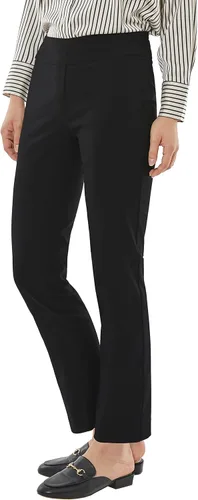 Vista 3 de May You Be Pantalones casuales de negocios súper elásticos de ajuste recto y cómodos para mujer