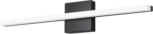 Vista 13 de Modernas luces LED de tocador para baño, 16 pulgadas, 9 W, luz diurna, blanco y negro, luces sobre espejo, accesorios de iluminación de tocador