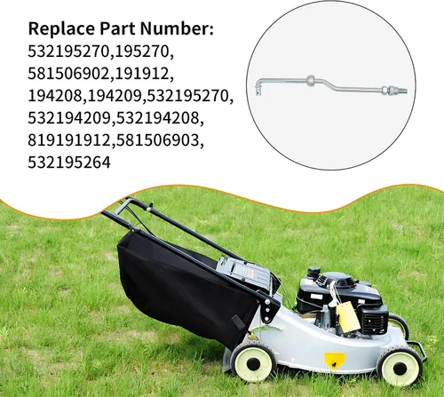 Vista 2 de 195270 Kits de suspensión de elevación frontal 140209 140208 para Husqvarna Poulan Roper Craftsman Weed Eater Reemplazar 532195270 581506902 191912