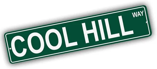 Vista 36 de Ohio Mountains Pick Your Mountain Compatible/repuesto para Acme Hill United States Mountain aluminio metal metal metal estilo letrero de calle