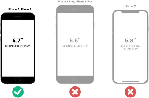 Vista 3 de OtterBox SYMMETRY CLEAR SERIES - Funda para iPhone 8 y 7