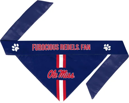Vista 9 de Littlearth Bandana unisex NCAA para mascotas, reversible