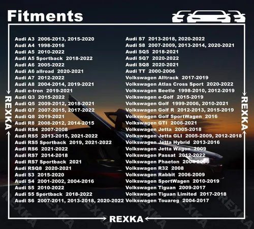 Vista 3 de Rexka Clip de resorte para panel de ajuste metálico, 30 unidades, 0.630 in, compatible con VW Audi 4A0-867-276A 30Pcs