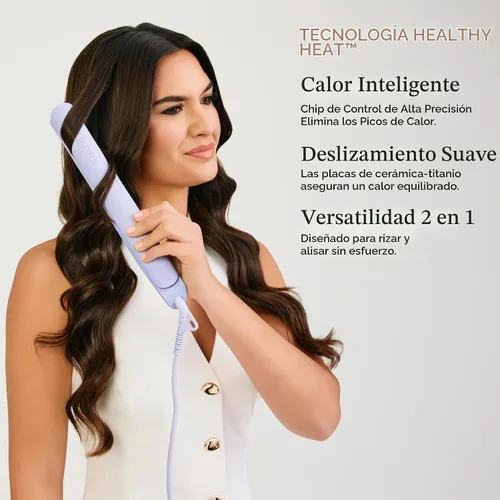 Vista 2 de SUTRA Ultra Violet Styler, alisador y rizador de pelo de cerámica
