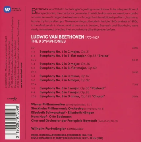 Vista 2 de Beethoven The 9 Symphonies