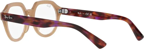 Vista 5 de Ray-Ban Women's Rx7214f Gina Low Bridge Fit Square Prescription Eyewear Frames