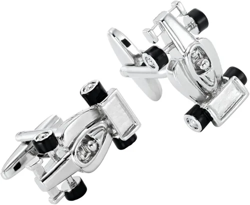 Vista 2 de Stunning Mens Nautical Knot Stainless Steel Cufflinks