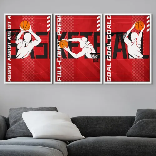 Vista 36 de wall26 Lienzo enmarcado para pared, juego de arte de primer plano, detalles de costuras de béisbol, atletas deportivos, fotografía, moderno