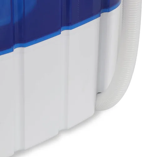 Vista 8 de Nouva Mini lavadora, lavadora portátil de 5.7 libras para lavandería compacta, lavadora de camping semiautomática y giratoria
