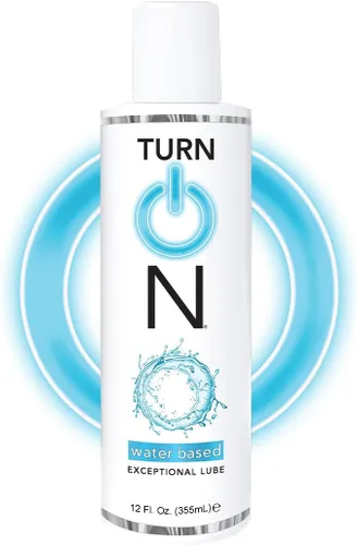 Vista 10 de Turn On lubricante personal híbrido Mezcla de agua y silicona para un deslizamiento ultra suave, duradero, no pegajoso y fácil de limpiar