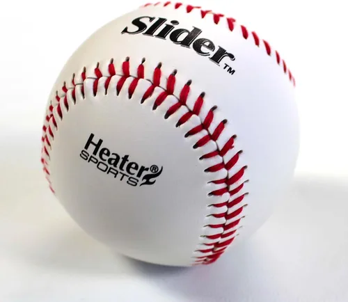 Vista 2 de Heater Sports Slider Lite Pelotas de béisbol de cuero sintético por The Dozen