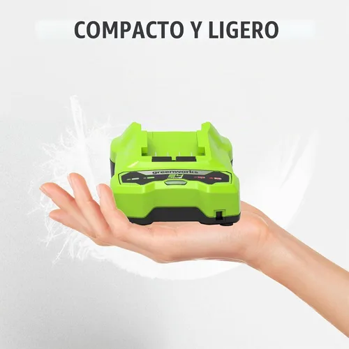 Vista 7 de Cargador de batería Greenworks de 24 V (cargador genuino Greenworks)