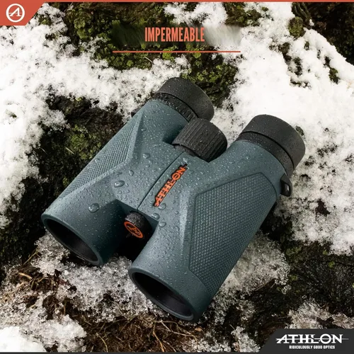Vista 6 de Athlon Optics, Midas, prismáticos, 8 x 42 parte superior de cristales de baja dispersión