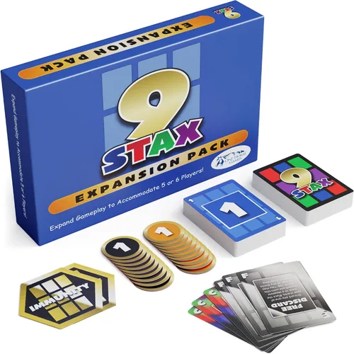 Vista 10 de Juego de cartas – Juego de cartas familiar – Diversión para niños, adolescentes y adultos – Ideal para 2 – 4 jugadores – para noche de juegos, noche