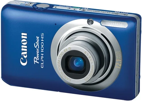 Vista 7 de Canon PowerShot ELPH 100 HS - Cámara digital de 12.1 MP CMOS con zoom óptico 4X (rosa)
