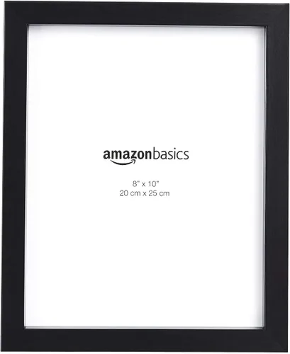 Vista 8 de Amazon Basics Marco rectangular para fotos, 5 x 7 pulgadas, paquete de 2, color negro