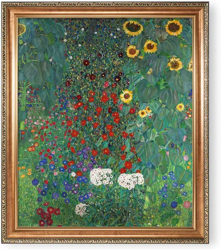 Vista 64 de A&T ARTWORK Avenue to Schloss Kammer por Gustav Klimt. Las reproducciones de arte clásico del mundo, impresiones en lienzo giclée para decoración
