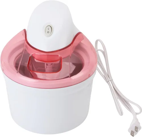 Vista 6 de CHICIRIS 1 Quart Automatic Ice Cream Maker, Freezable Bowl Easy Operation with Recipes for Homemade Ice Cream Yogurt Sorbet, Kitchen Appliance