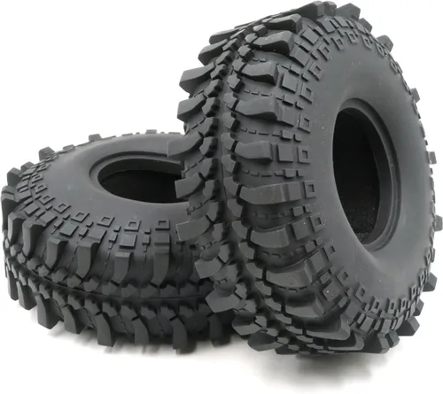 Vista 3 de 4pcs RC 2.2 Crawler Mud Terrain Neumáticos Super Grip Soft Neumáticos con inserto de espuma suave Altura: 145mm/5.7inch