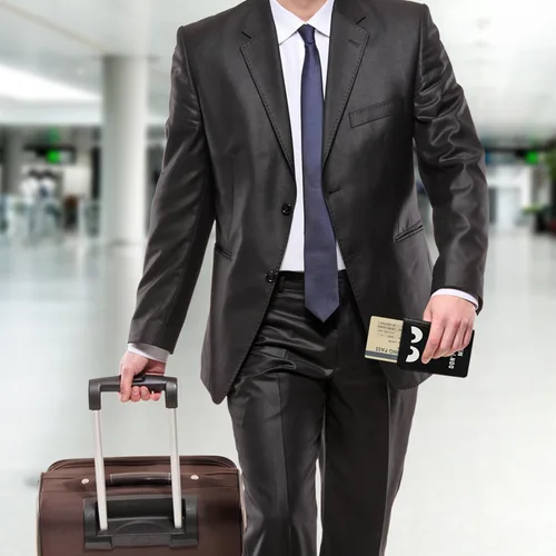 Vista 5 de Funda de piel sintética para pasaporte, con bloqueo RFID, tarjetero para mujeres y hombres, 01 no tocar, Cartera Rfid