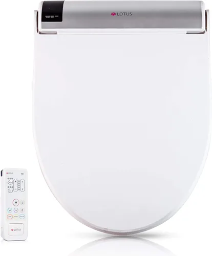 Vista 12 de Lotus Hygiene Systems ATS-500. Asiento para inodoro con tapa inteligente, climatizada con temperatura regulable. Color blanco.