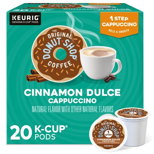 Vista 15 de The Original Donut Shop - Cápsulas de One-Step Cinnamon Dulce Cappuccino para K-Cup, 60